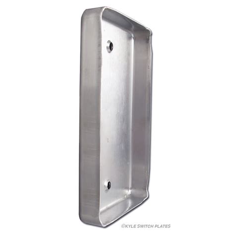 computer box electrical plate|Low Profile Flat Blank Switch Plate 1.